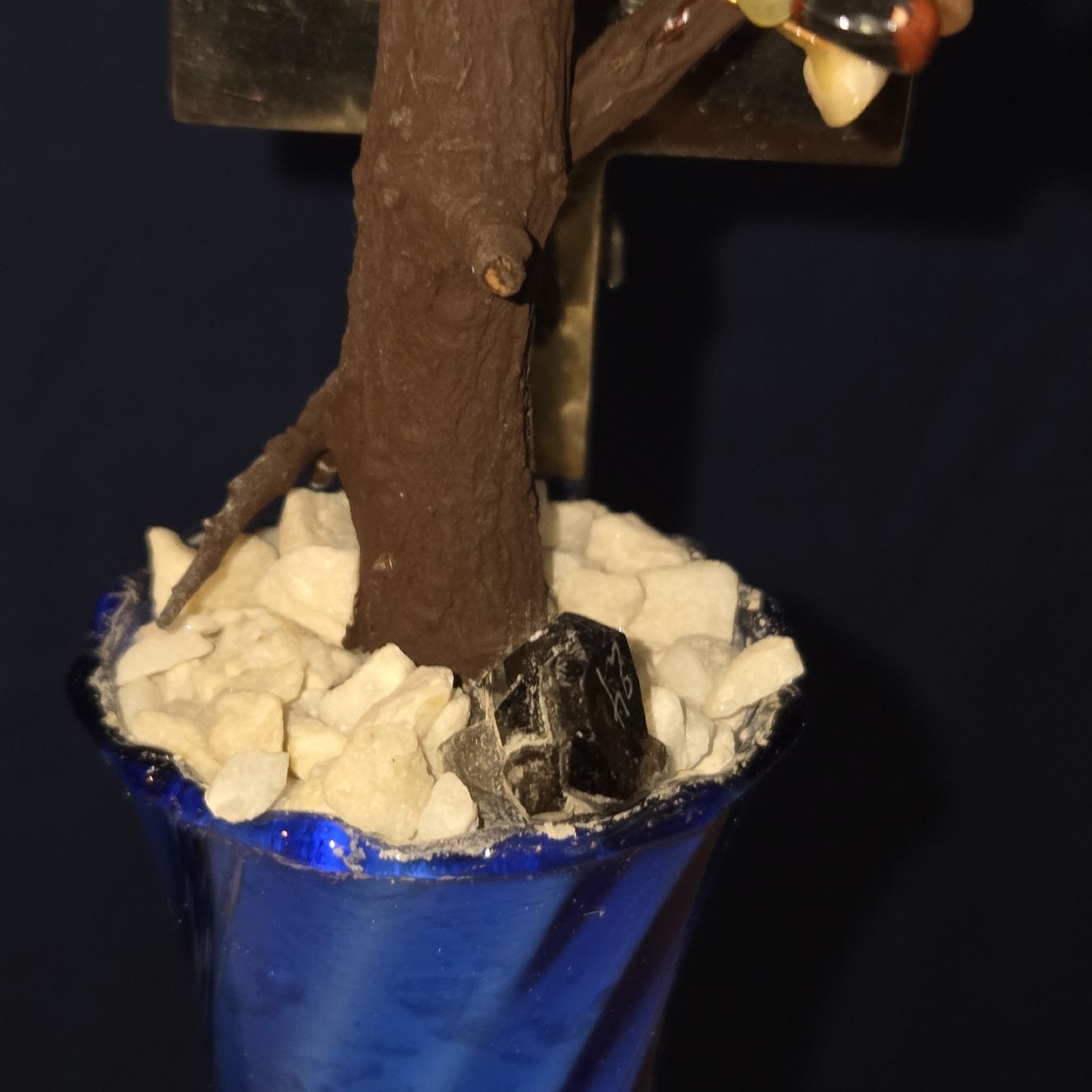 Altri gioielli: Sakrahl Edelsteinbaum mit Kreuz, ca. 50cm hoch. – Nuovo (secondo la descrizione) da Kriens venduto da gra_fhn7 6