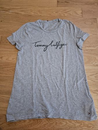 T-Shirt, Grau, Original Tommy Hilfiger, Grösse M