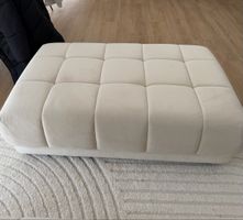 Hocker Beldomo Speed Textil naturfarben 126x42x76 cm