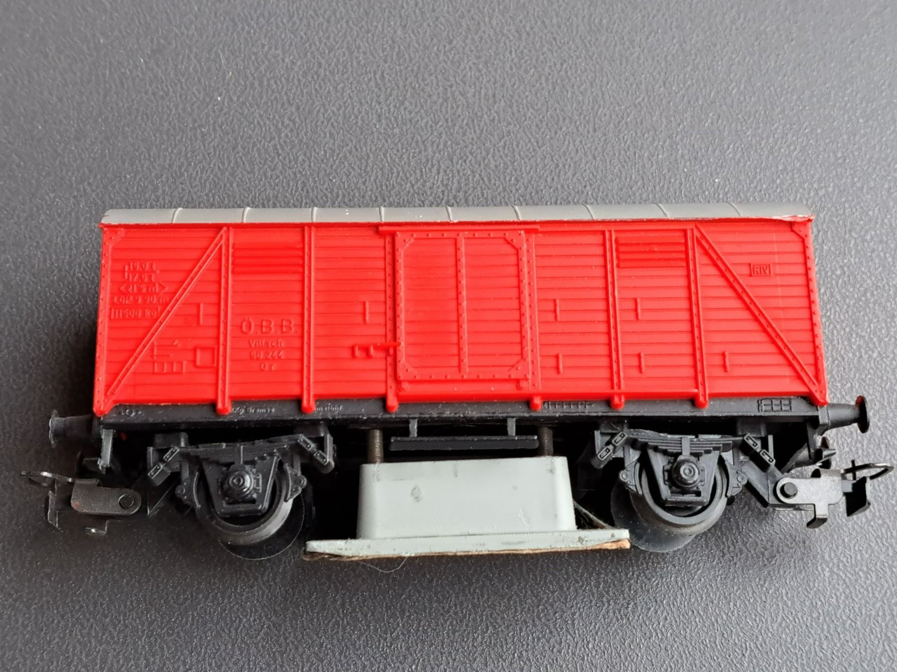 Modellini di ferrovie: Schienenreinigungswagen – Usato da Bünzen venduto da Floh99 3