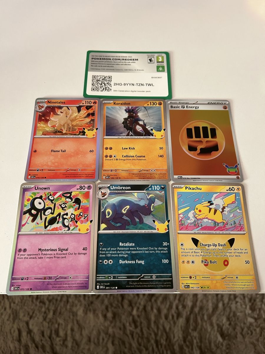Pokémon Carte collezionabili: Pokemon – Nuovo (secondo la descrizione) da Boswil venduto da Macbook01