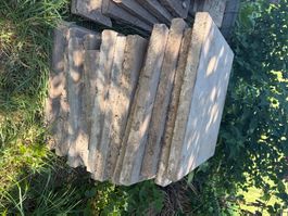 Bodenplatten Beton gebraucht