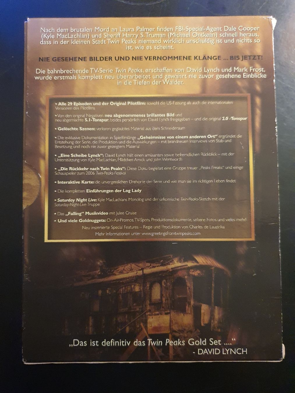 Tutti i DVDs: Twin Peaks Definitive Gold Box Edition DVD – Usato da Zürich venduto da TimZurich1 1