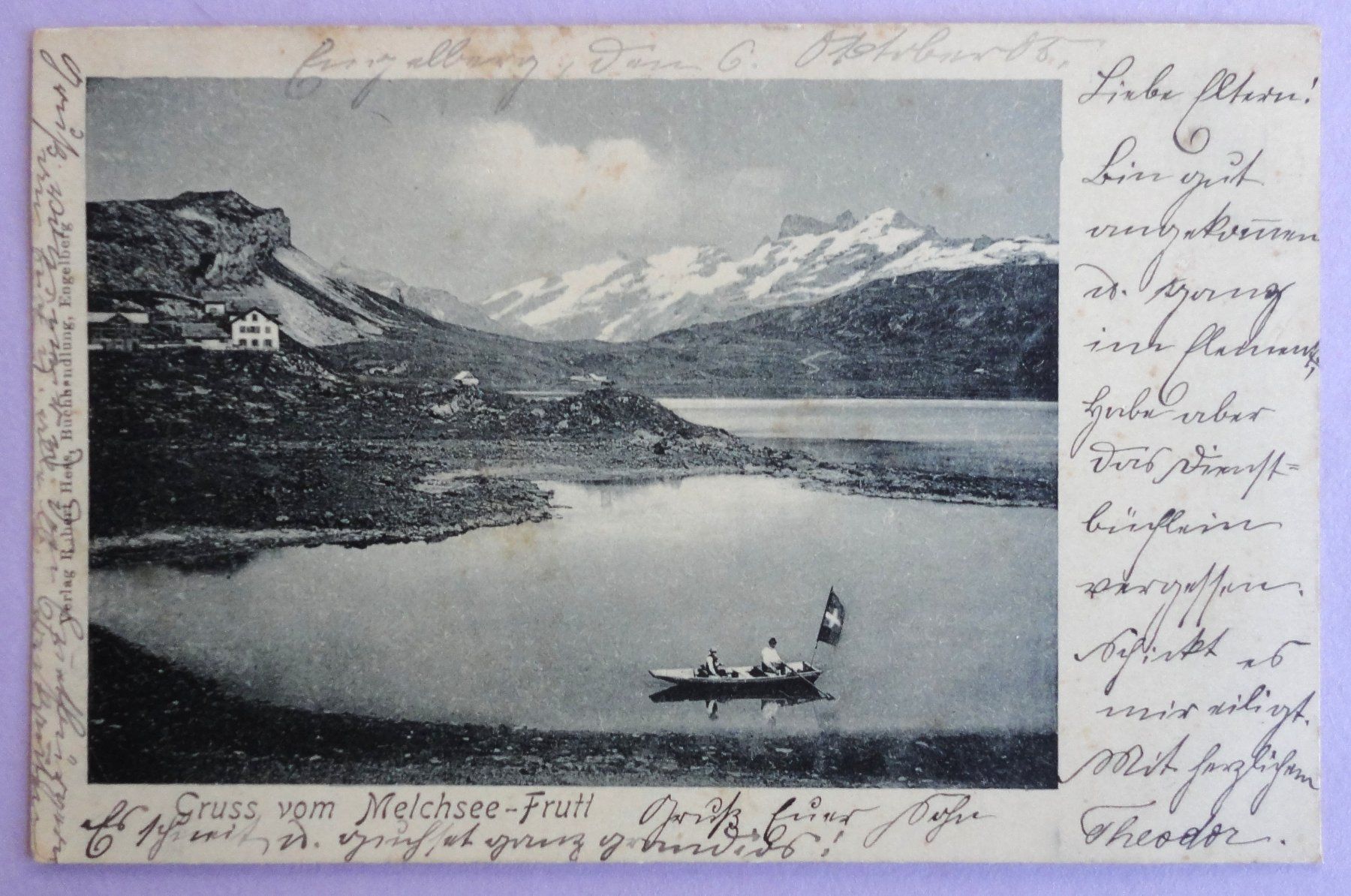 Cartoline postali: Gruss vom Melchsee-Frutt – Difettoso da Fétigny venduto da Billy2miny