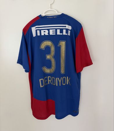Fc Basel Nike Trikot Derdiok 31 Heim 2007-08