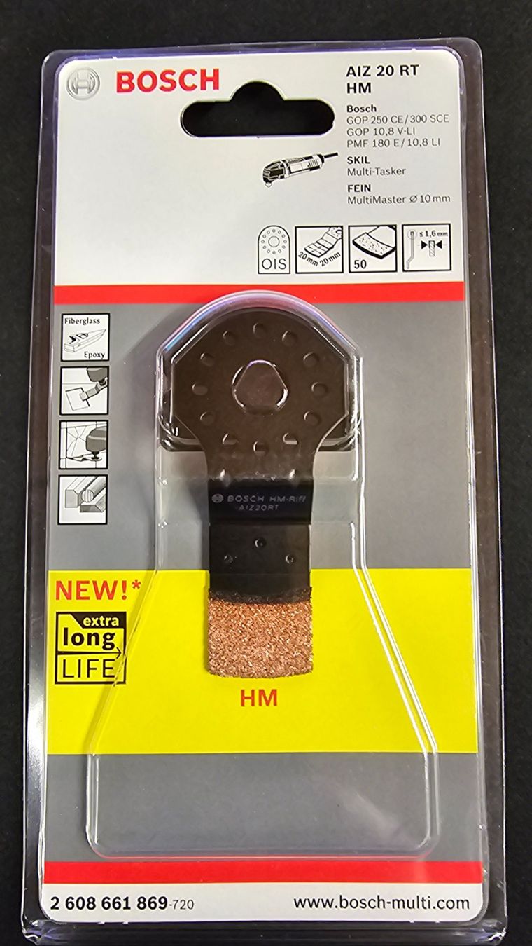 Bosch Seghe: Bosch Diamantsägeblatt AIZ20 RT HM ab Fr. 1.- – Nuovo e nell'imballaggio originale da Koppigen venduto da Bracher_Mail-House