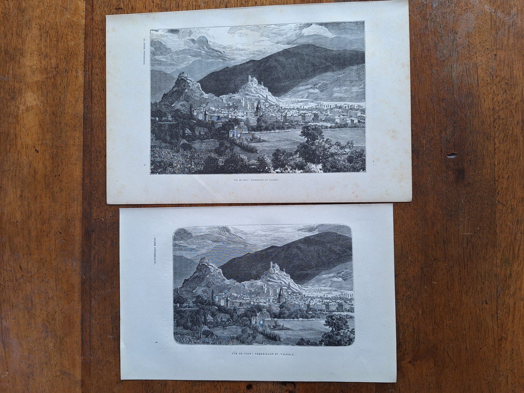 Gravures: SION – D'occasion à Bevaix par bohrap