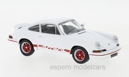 Porsche 911 Carrera RS 2.7 1974-1976 weiss / rot      1:43