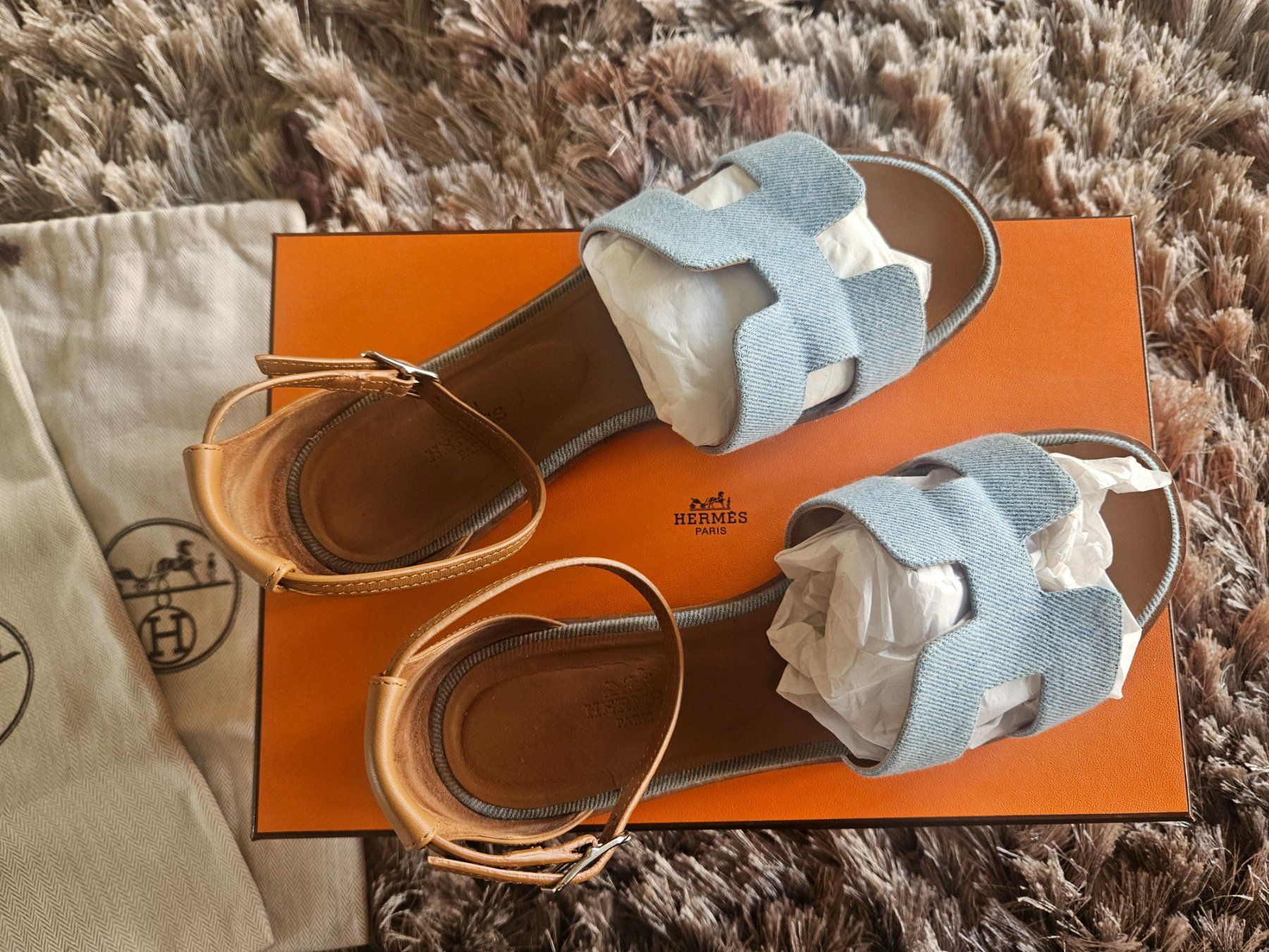 Hermès Scarpe da donna: Hermes Santorini Sandalen 39 – Usato da Luzern venduto da schuhparadies159