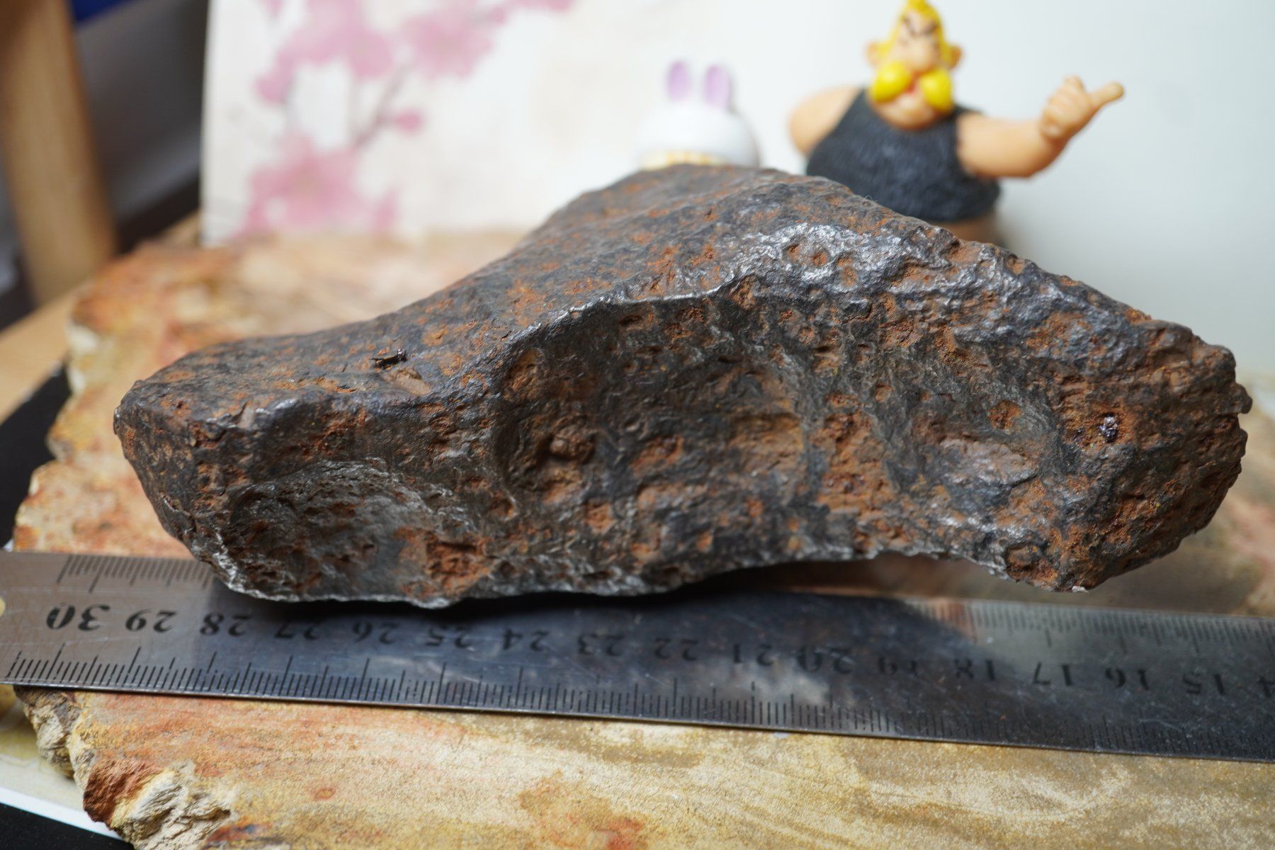 Minerali & Pietre curative: Campo De Cielo  1.286 Kg  Eisen Meteorit – Usato da Eschenbach SG venduto da topstone 9