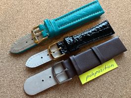 3 Stück Uhrenarmband 18mm, bracelets de montre