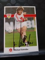 Michael Frontzeck -VfB Stuttgart - handsignierte alte Karte