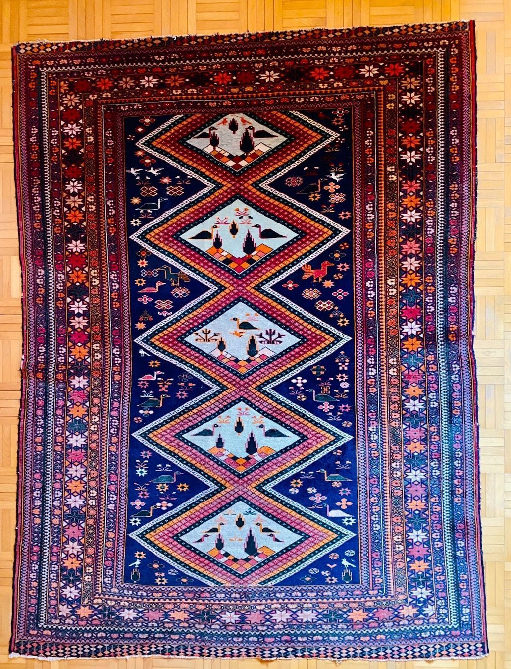 Tappeti: Orientteppich Herat Afghanistan 123x178 – Difettoso da Gerlikon venduto da jabadabadu 3