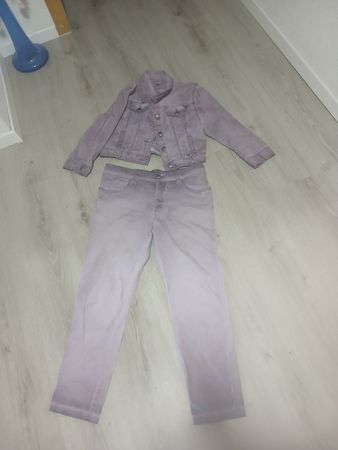 Hosenanzug Gr. 30/jacke Gr.L, Top Zustand!Lila von Driver 78