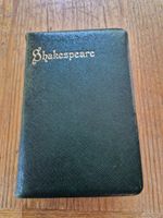 Shakespeare 1910: Grünes Leder, Goldschnitt, Oxford OUP