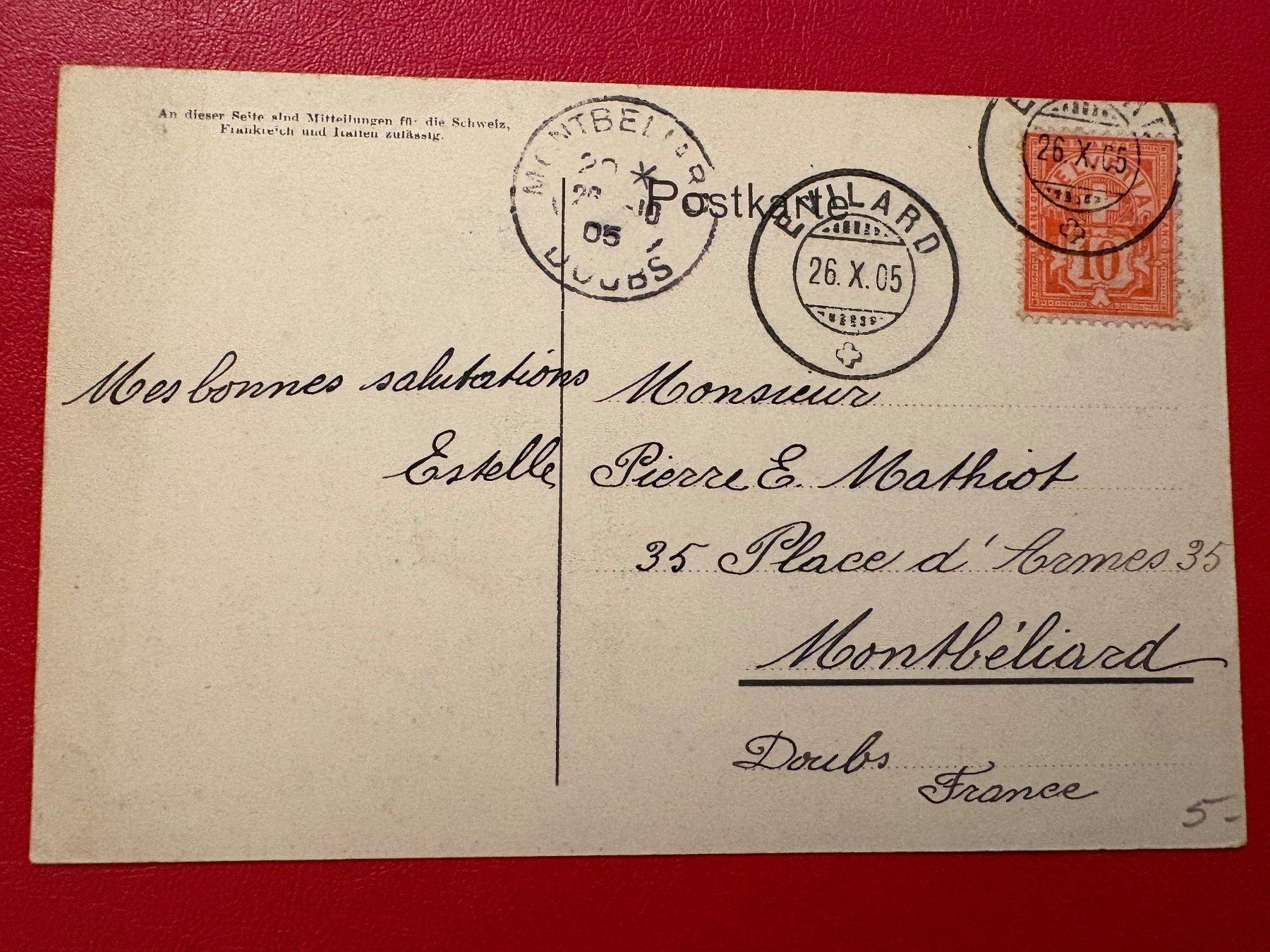 Cartoline postali: 1905 // Evilard / Leubringen mit Panorama – Usato da St-Légier-Chiésaz venduto da Theo006 1
