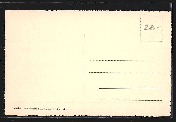Cartoline postali: Kandersteg, Bahnhof, Lötscherbergbahn – Usato da Berlin venduto da bartko-reher 1