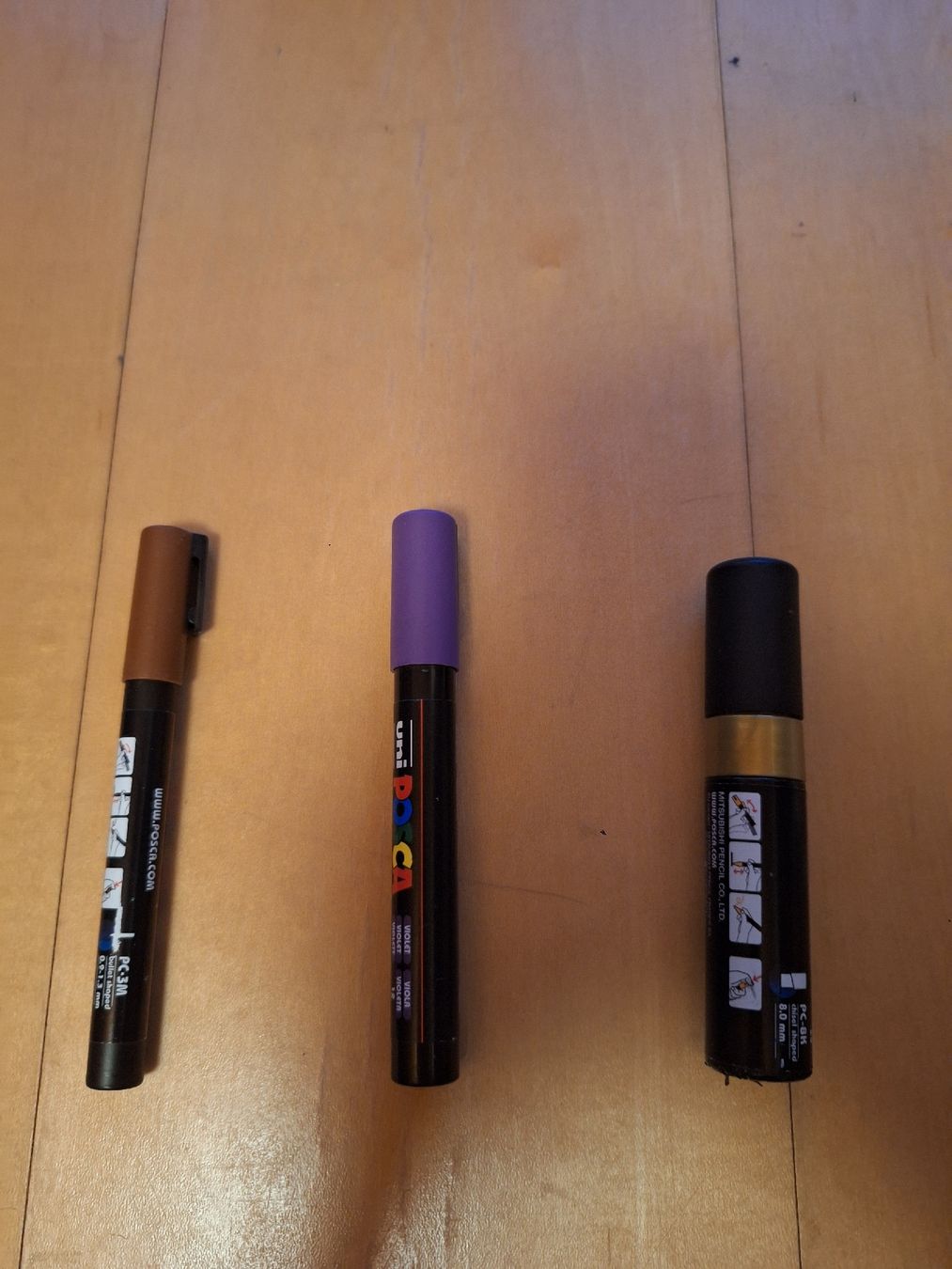 Penna & Evidenziatori: 3 Posca stifte – Usato da Thunstetten venduto da carolin03