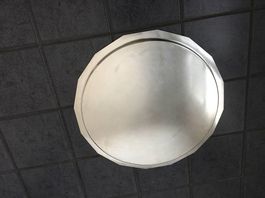Versilberte Platte / Tablett / Servierplatte WMF