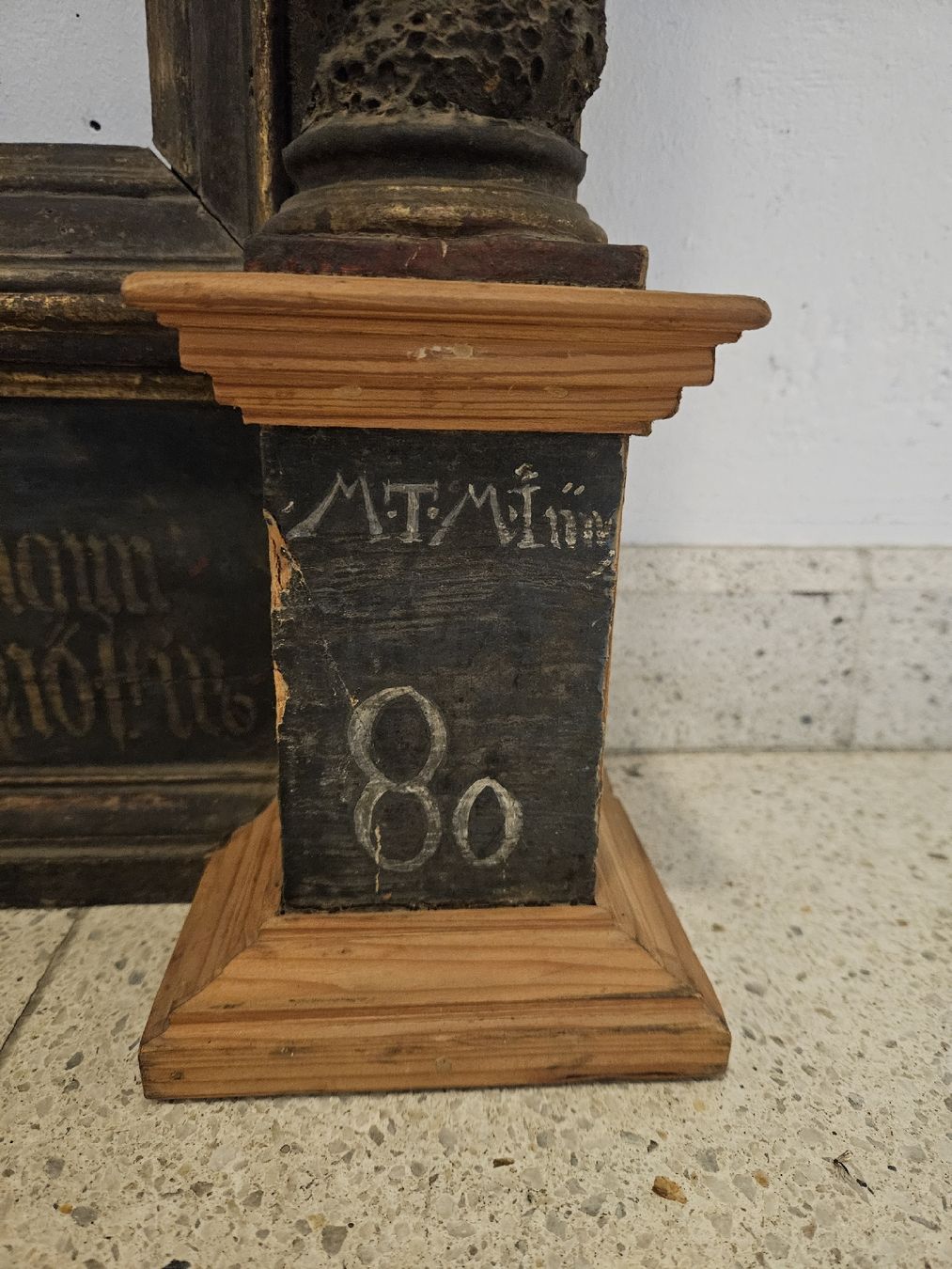 Skulpturen & Statuen: gemälde skulptur 1680 appenzell – Defekt aus Schwellbrunn von Omega-alpha 3