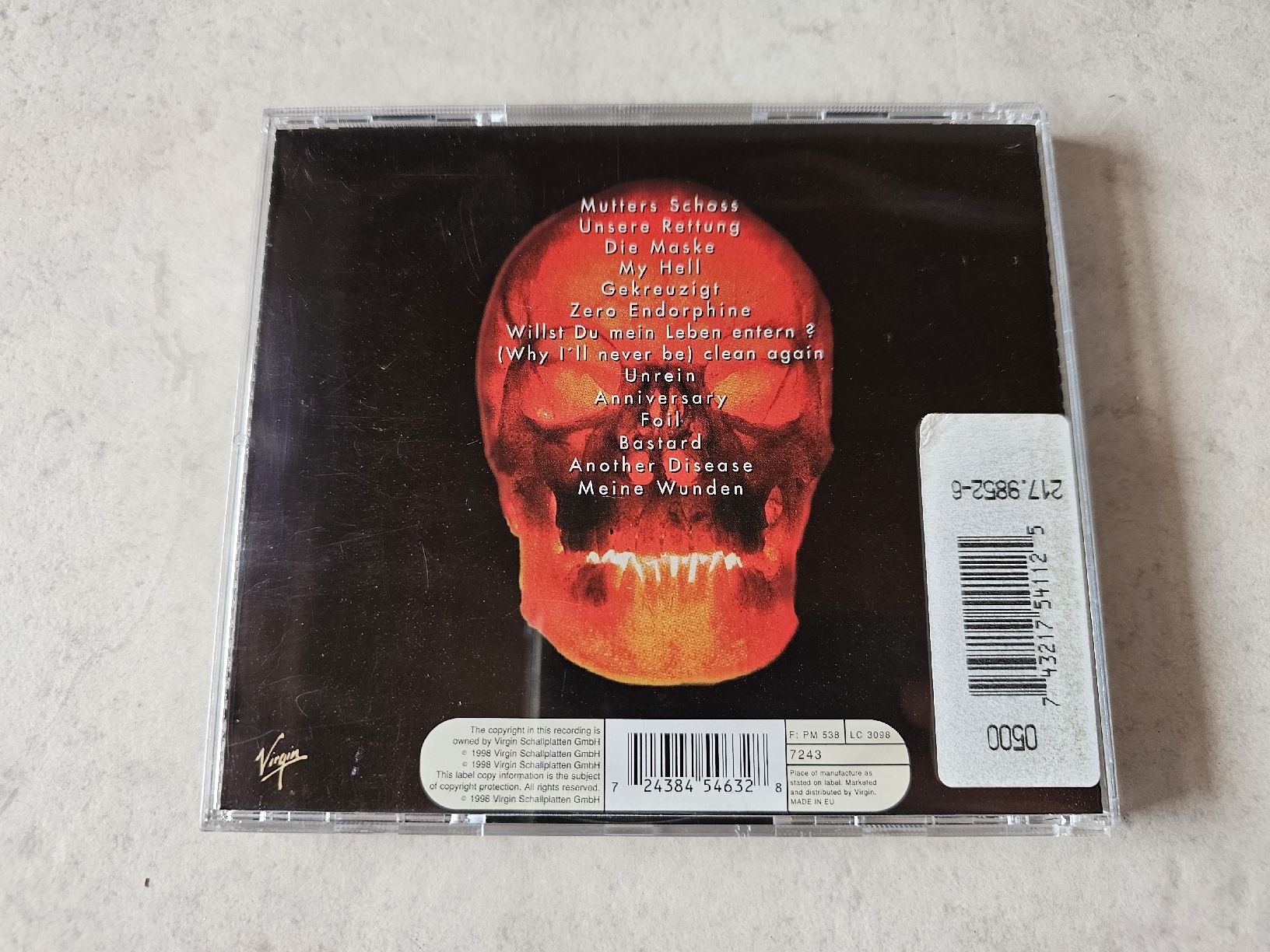 CD: Oomph  -  Unrein – Usato da Schneisingen venduto da backstore24 1