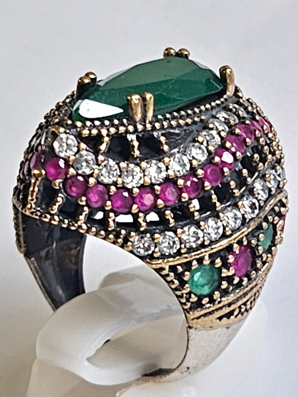 Anelli: Edelstein Fingerring – Nuovo (secondo la descrizione) da Zürich venduto da adriben