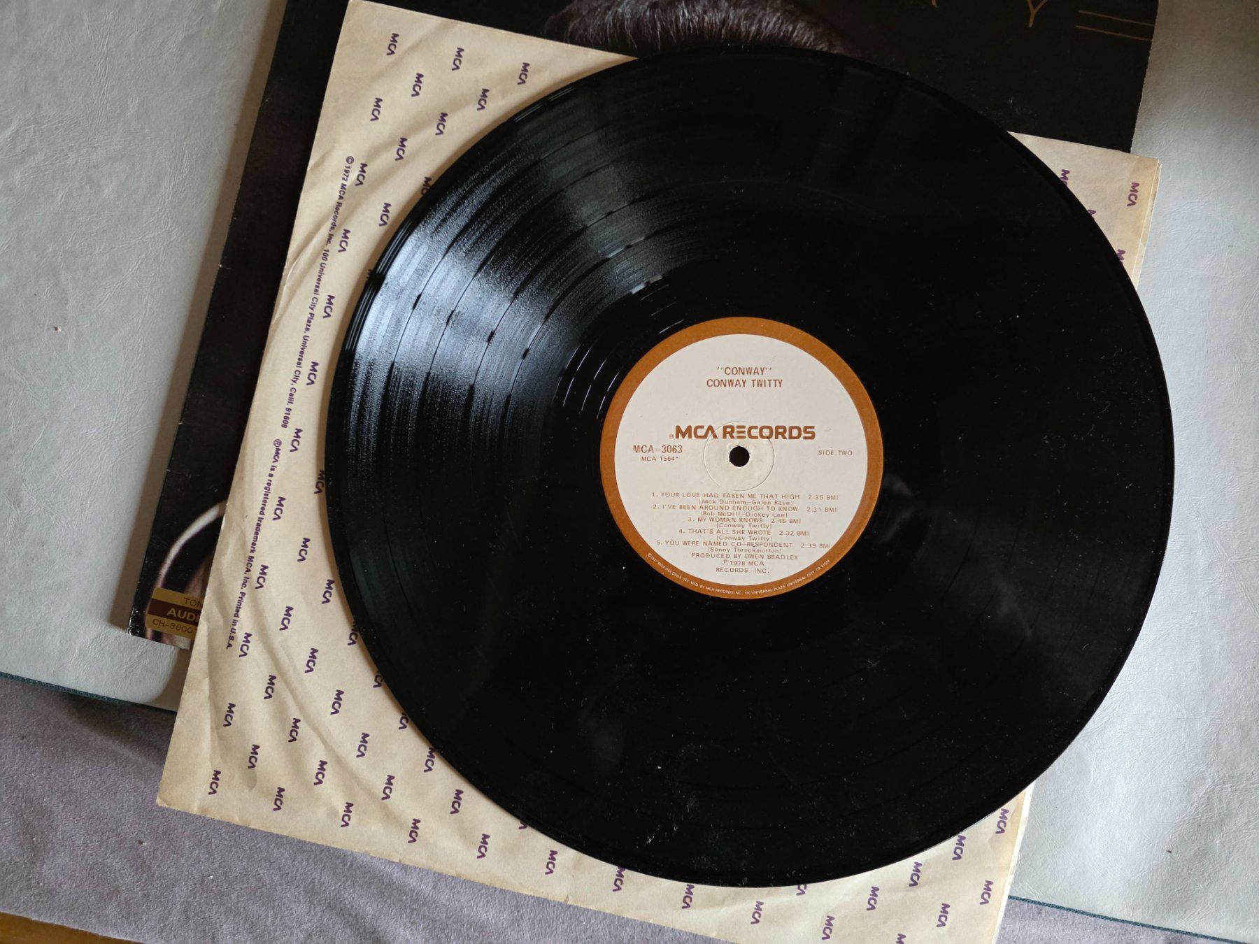 Dischi in vinile: LP : CONWAY Twitty - MCA Records 3063 - 1977 – Usato da Walterswil BE venduto da Lonitti 4