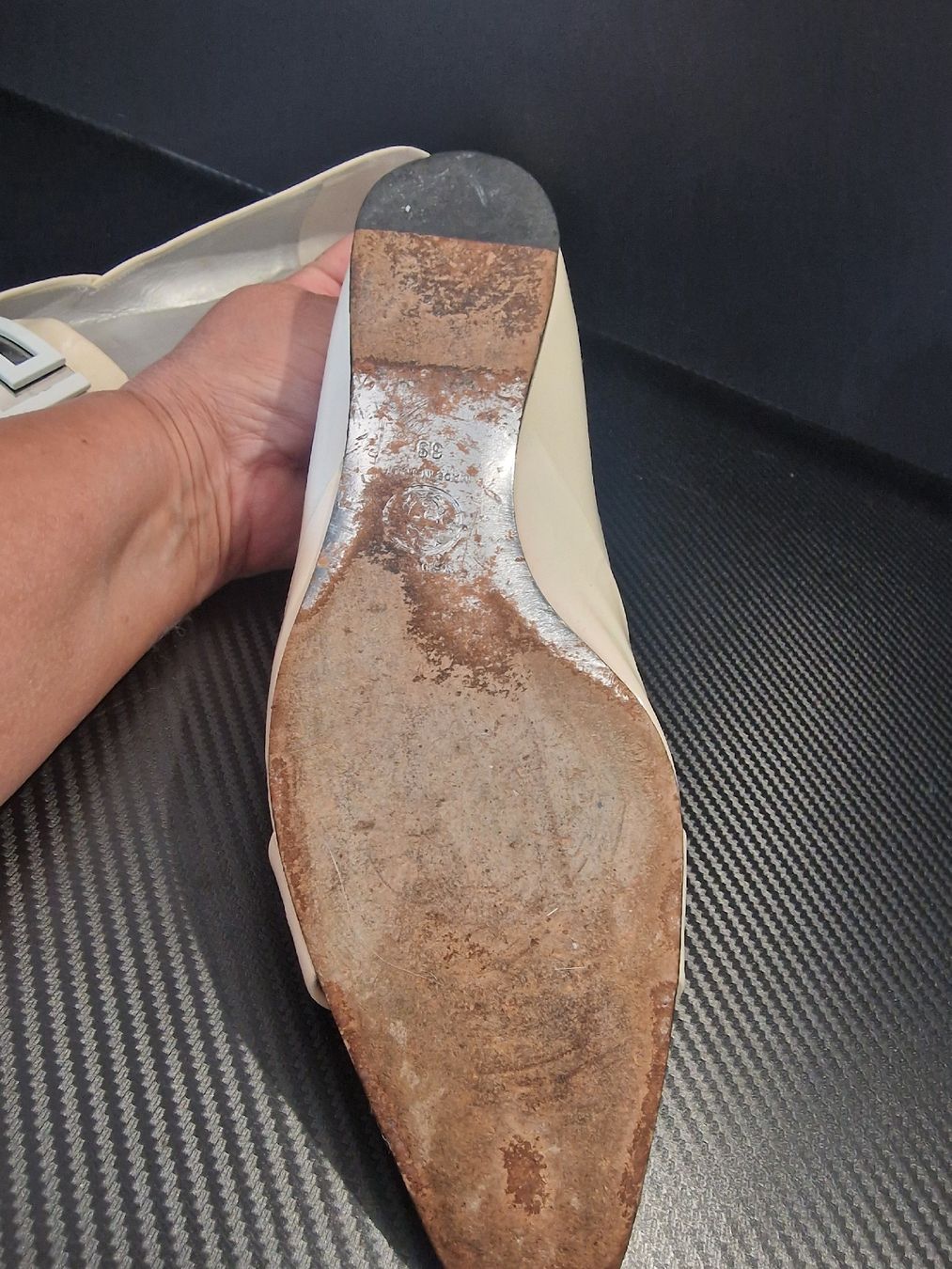 Versace Damenschuhe: Versace Ballerinas Gr. 39 Lackleder – Gebraucht aus Oberglatt ZH von Alischa1 2