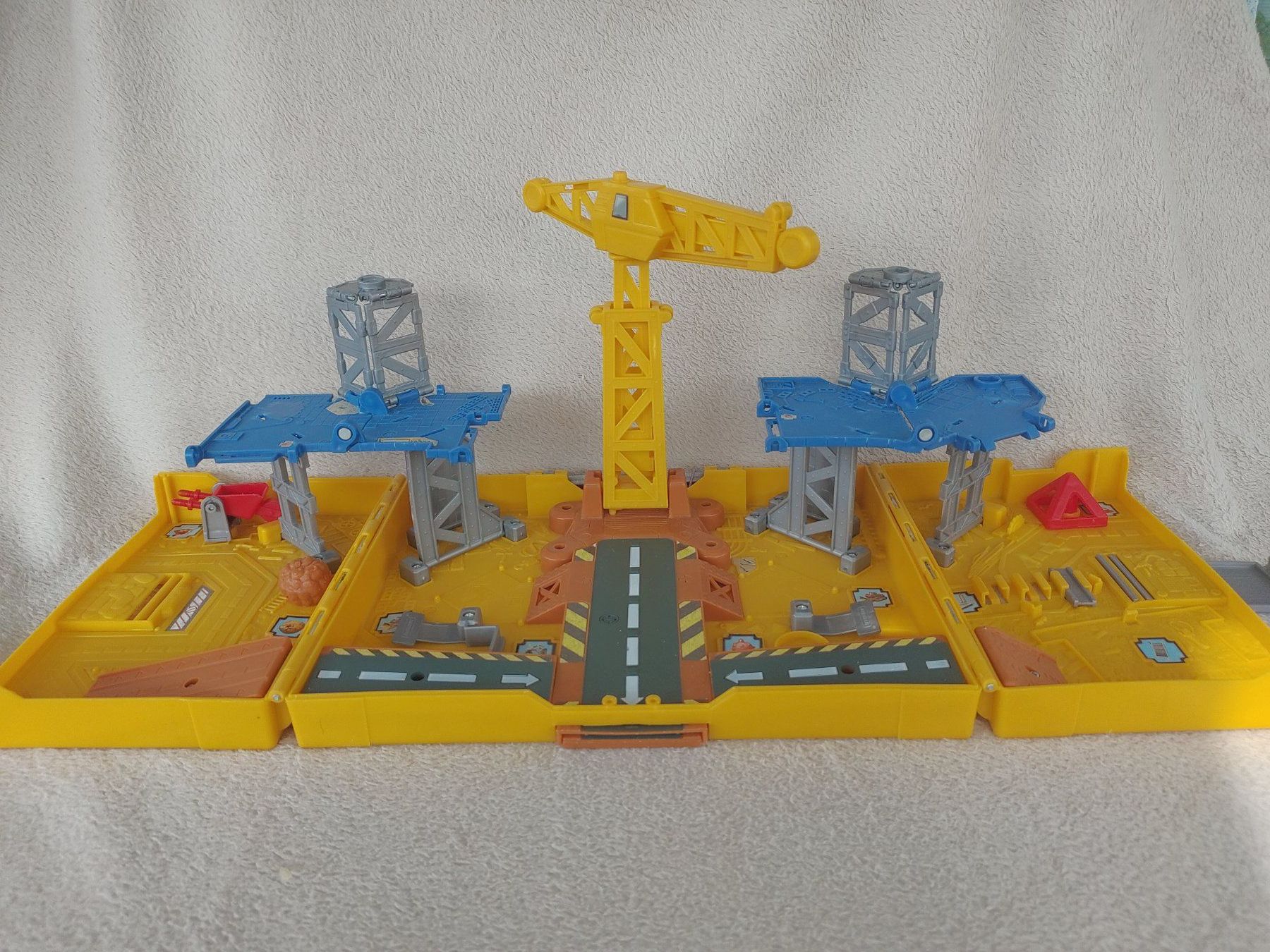 Matchbox Giocattoli: Matchbox-Koffer Bash und Build Construction Set Nr.J3922 – Usato da Strengelbach venduto da Phorensic_30 2