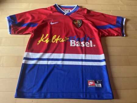 FC Basel FCB Vintage Trikot 1998/99 Kulturstadt Rarität