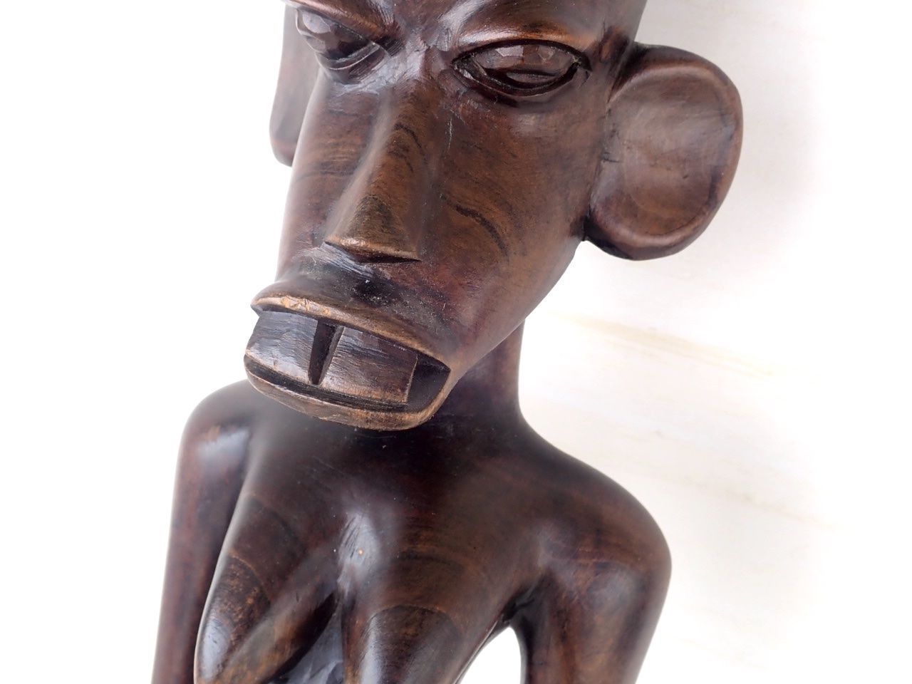 Skulpturen & Statuen: Afrika Kunst Statue Holz Schnitzerei Vintage Mid Century – Gebraucht aus Wil SG von BrocknRoll 7