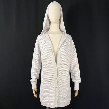 ALLUDE Hooded Cardigan