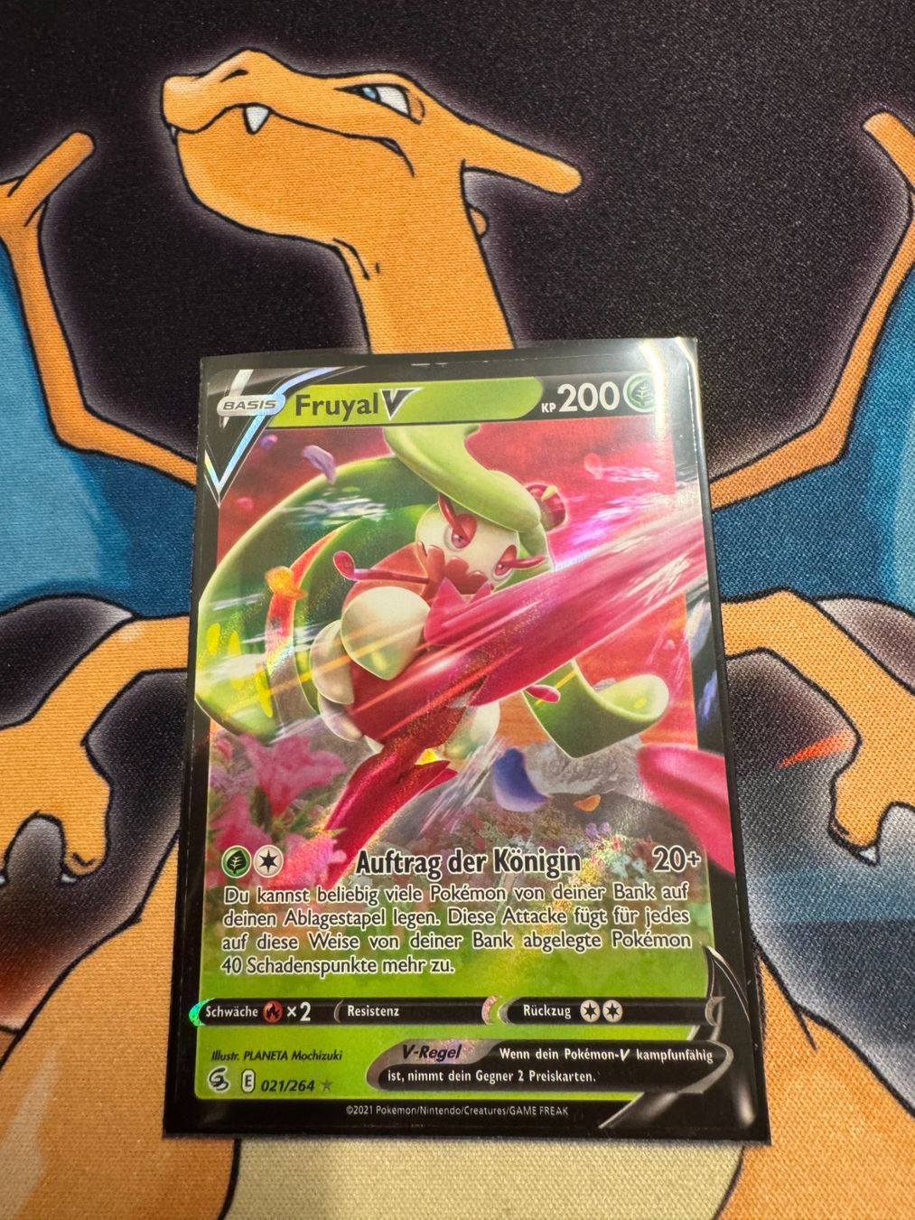 Pokémon Carte collezionabili: Fruyal V (FST 021) - Fusionsangriff – Nuovo (secondo la descrizione) da Bülach venduto da Pfrenzel