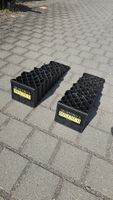 Auffahrkeile bis 18 cm hoch, 4 stufig, 2er Set, Tragetasche 