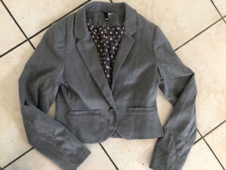 Grauer H&M Blazer Gr.38👧🏻