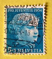 Nr.J 205 GESTEMPELT Mädchenbildnis 1964   