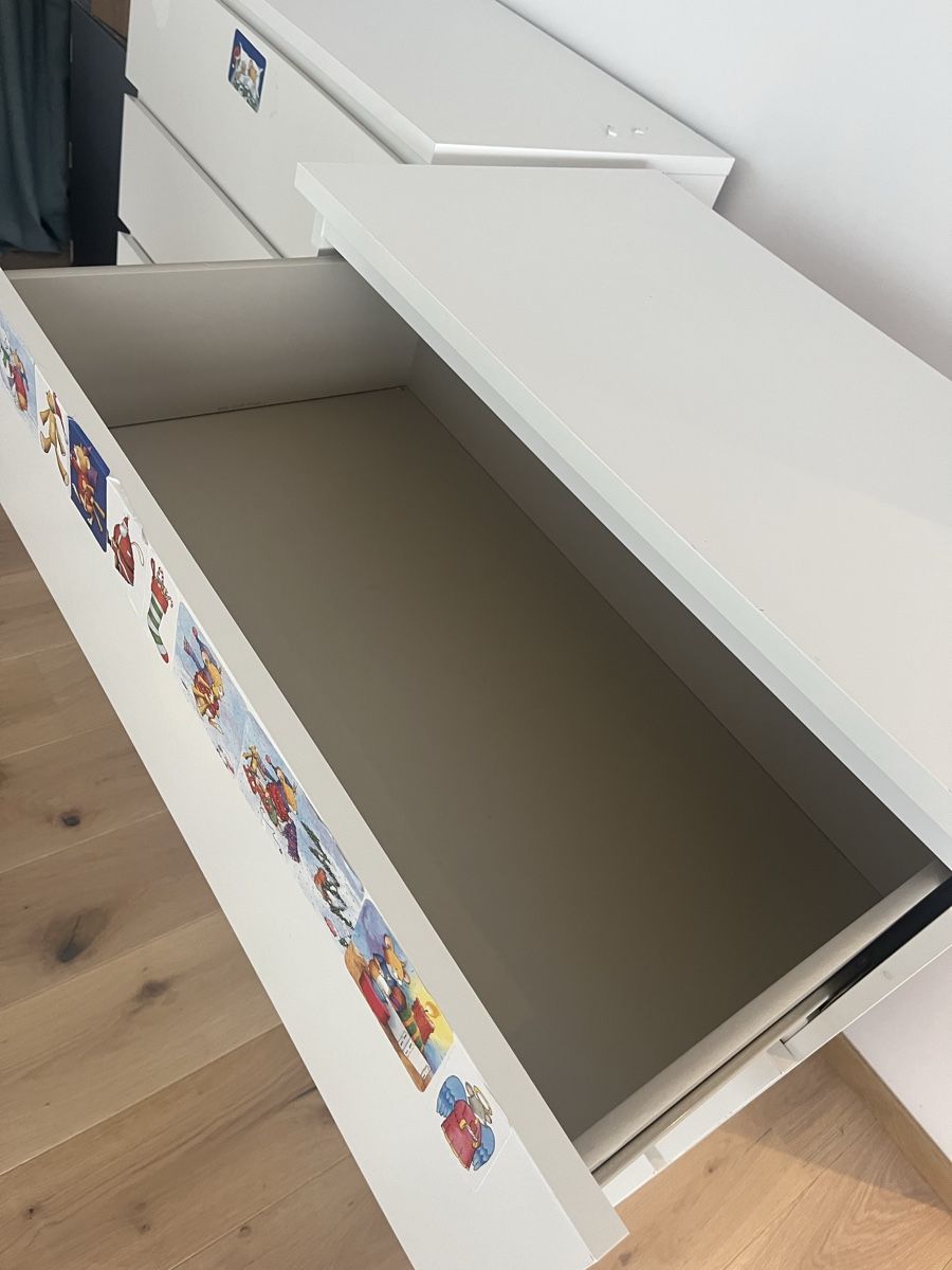 Cassettiere: Kommode weiss 4 Schubladen mit Einteilung guter Zustand – Usato da Küsnacht ZH venduto da mai_7gxr 2