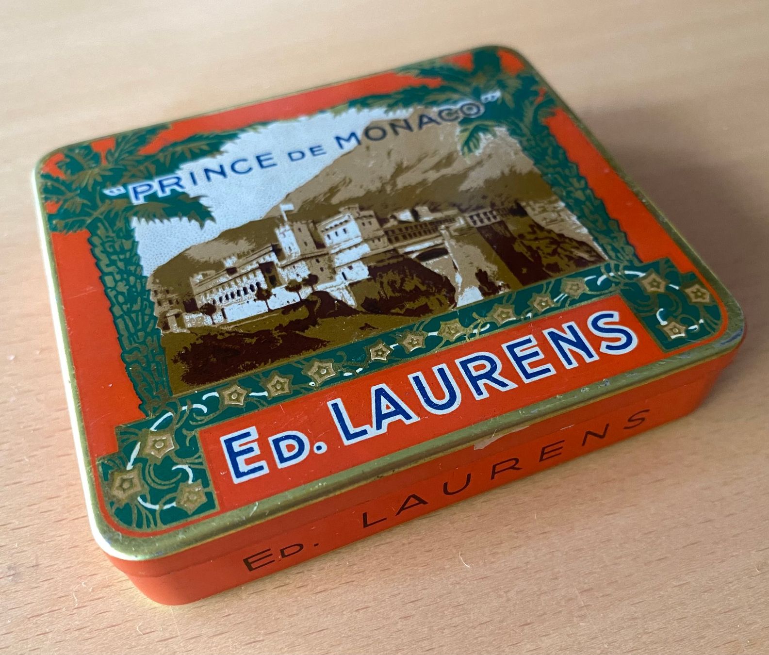 Sigari: Vintage Zigarettendose Ed. Laurens Prince de Monaco Dose – Usato da Winterthur venduto da Pedebe 2