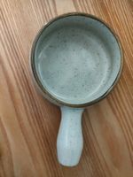 Keramik Schälchen, Pfännchen mit Henkel
