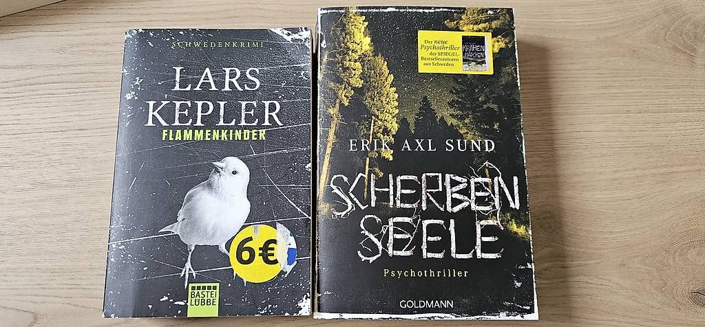 Bücher: Flammenkinder, Scherbenseele – Gebraucht aus Appenzell von San-cu