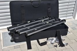 Stairville LED Bar 240/8 RGB / 4 Stk. inkl. Rollkoffer