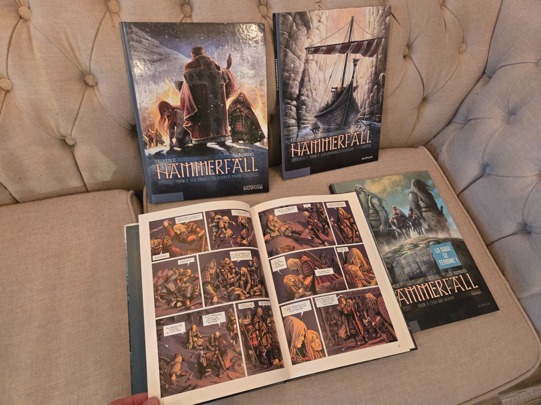 Fumetti: Hammerfall - tome 1 à 4 - Série complète en EO – Usato da Crémines venduto da Blakedrake 7