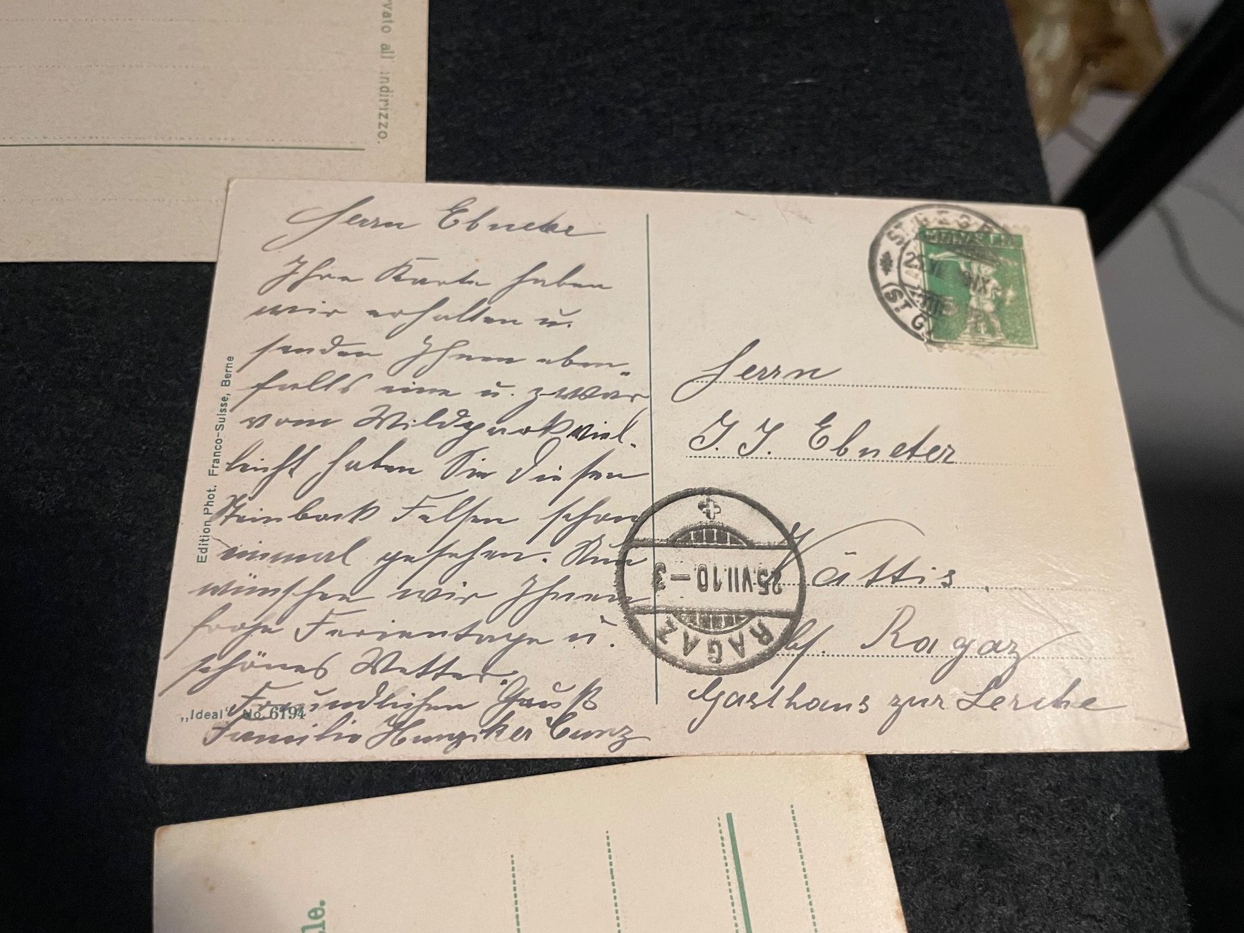 Cartes postales: 10x Antik Ansichtskarten Konvolut – D'occasion à Zürich par Arcana_Fail 9