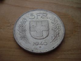(D2) 5 Franken 1940