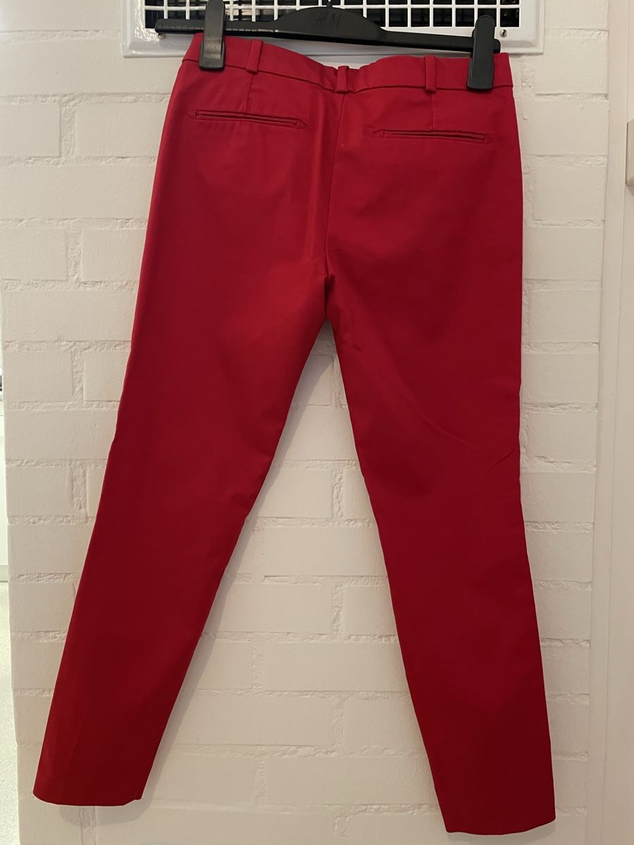 Mango Hosen: Rote Damen Stoffhose, Damen, Gr. 34 – Gebraucht aus Zug von alex___4 1