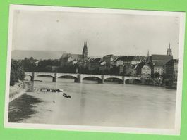 Basel, Mittlere Brücke mit Münster