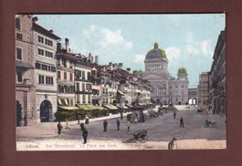 BERN - Bärenplatz - 1910 Feldpost