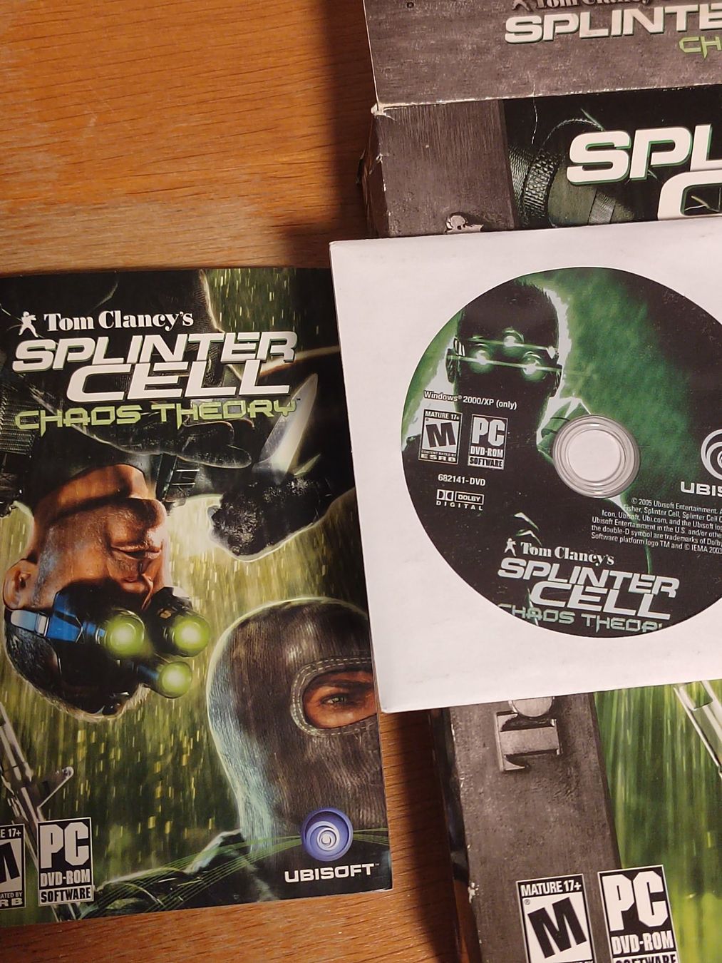 Giochi: Splinter Cell Chaos Theory PC 2005 US True Big Box Very Rare – Usato da Fribourg venduto da Nooky 3