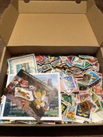 Schachtel Schweizer Briefmarken