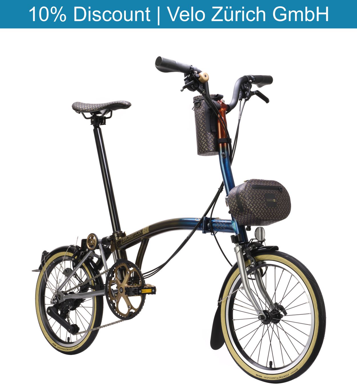 Biciclette: Faltvelo Brompton C Line 1975 Edition – Nuovo (secondo la descrizione) da Zürich venduto da Faltvelos
